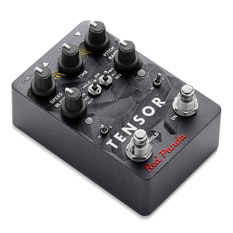 Red Panda Tensor Pitch and Time-Shifting Guitar Pedal - RPL-108