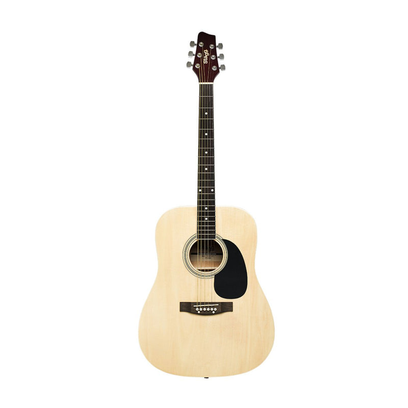 Stagg Dreadnought Acoustic Guitar - Natural - SA20D NAT