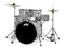 PDP Center Stage 5-Piece Full Drum Kit - 10/12/14/20/14 - Diamond White Sparkle