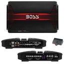 Boss PHANTOM 2600 Watts 4 Channel Power Amplifier Subwoofer Level Control PF2600