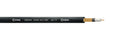 Cordial 30' Copper Instrument Cable 1/4″ to 1/4″ Straight - Black - CSI9PP175
