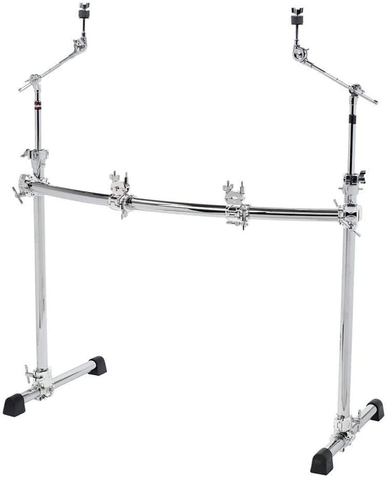 Gibraltar Chrome Series Curved Front Rack with Cymbal Booms - GCS302C