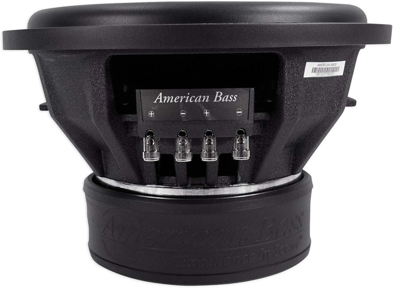 American Bass XR-12D2 12" 2400 Watt 2 Ohm Competition Car Subwoofer