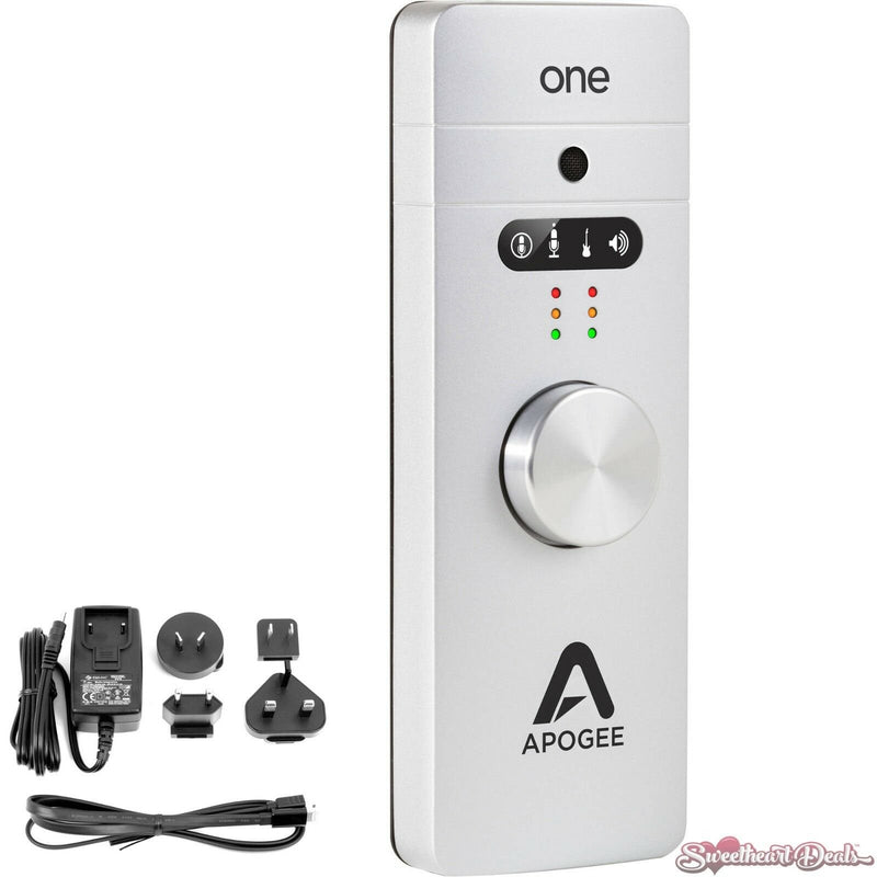 Apogee One for Mac and iOS - USB 2.0 Audio Interface with Built-In Microphone