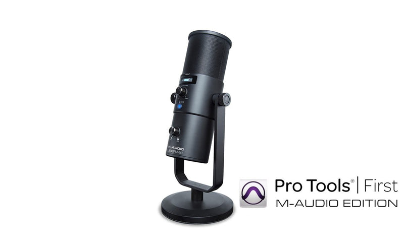 M-Audio Uber Mic Pro USB Microphone w/ Switchable Patterns & Pro Tools First