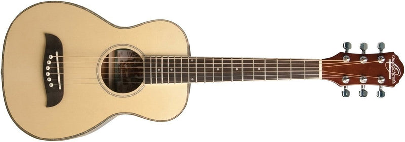 Oscar Schmidt 1/4 Size Parlor Acoustic Guitar - Natural - OGQS - New Open Box