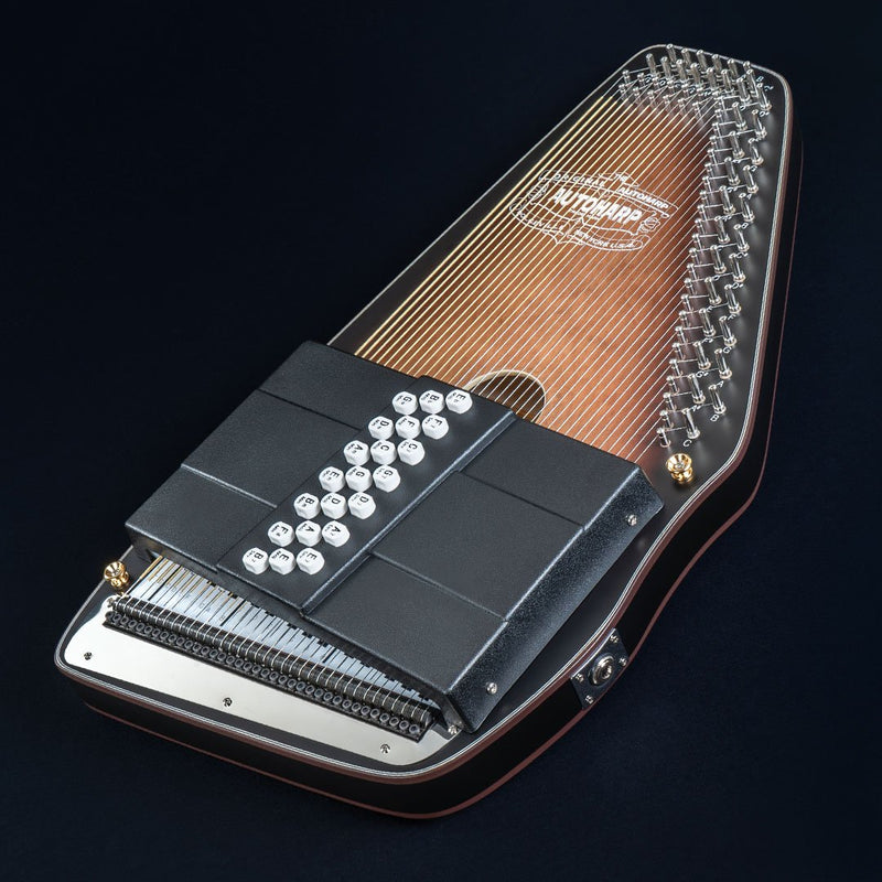 Oscar Schmidt 21 Chord Autoharp - Brown Satin - OS11021AE