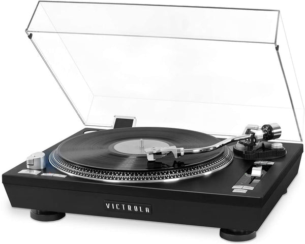 Victrola Professional Series Turntable w/ Bluetooth / USB / 2-Speed Belt Drive VPRO-2000-BLK (Black)