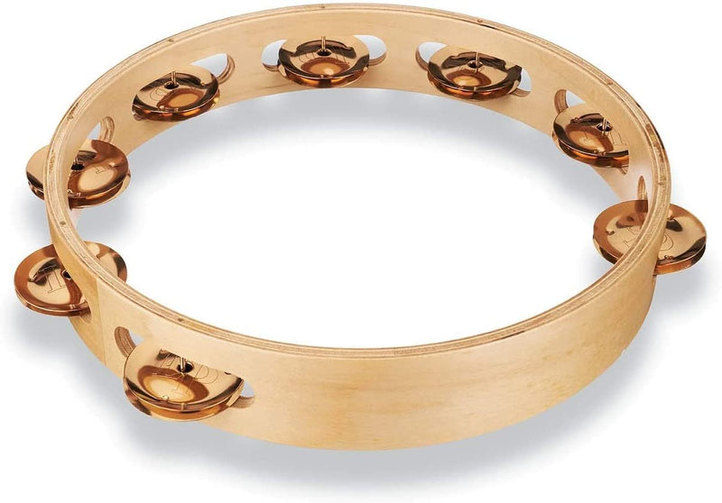 Latin Percussion Pro 10” Single Row Tambourine - Bronze - LP380A-BZ