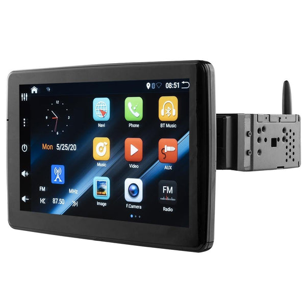 DS18 9" Swivel 1-Din Mechless Touchscreen w/ Bluetooth & Android 10 - DDX9AD