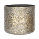 Bubbled Metal Planter (Set of 4)