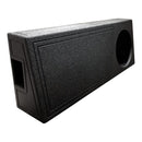 Qpower Single 12 ported SPL Empty Woofer Box w/Bedliner spray QBTRUCK112V