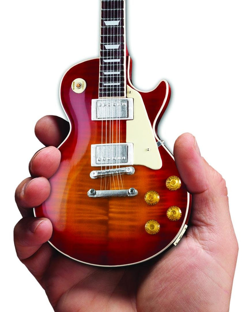 Axe Heaven Gibson 1959 Les Paul Standard Cherry Sunburst Mini Guitar Replica