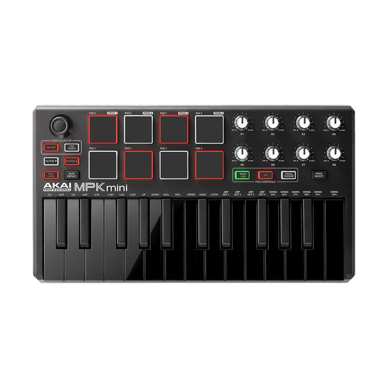 Akai MPK Mini MKII Special Edition USB Compact Keyboard & Pad Controller - Black