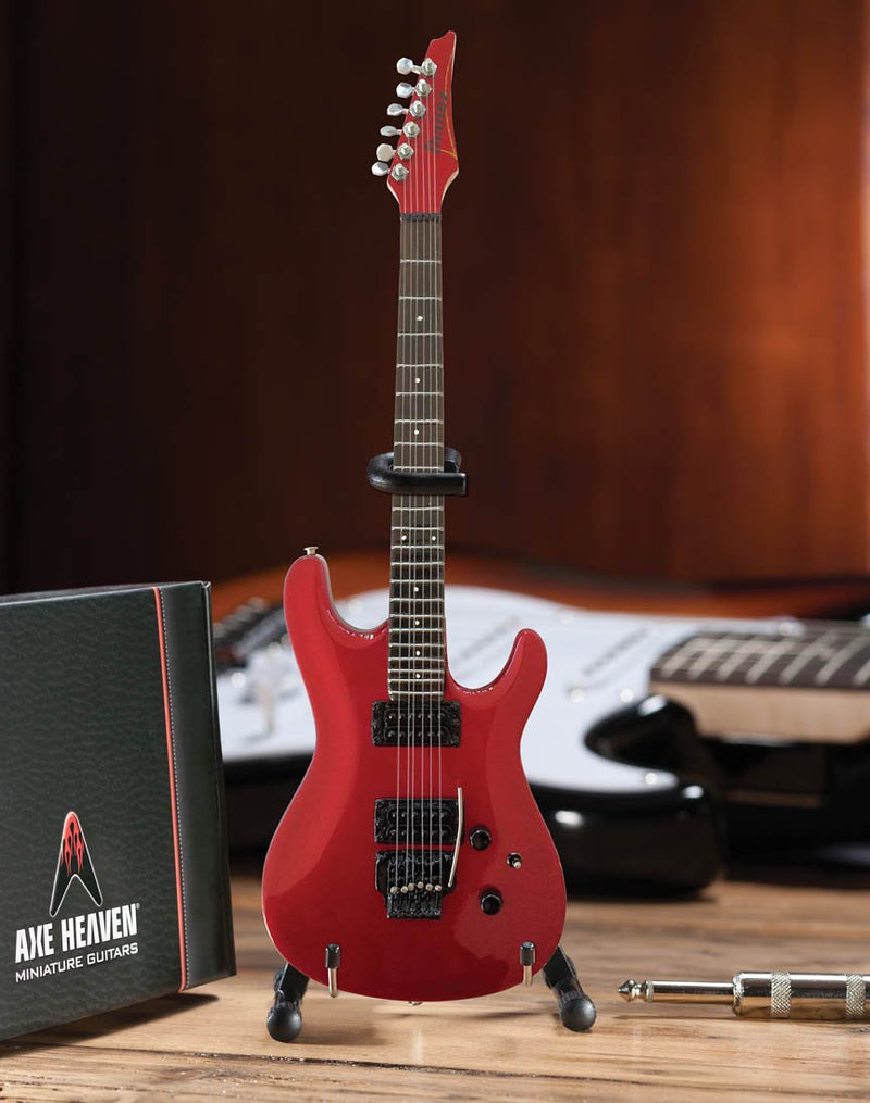 Axe Heaven Joe Satriani Candy Apple Red Mini Guitar Replica - JS-093