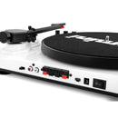 Gemini TT-900B Turntable Vinyl Record Player w/ Bluetooth® & Dual Stereo Speakers (White)