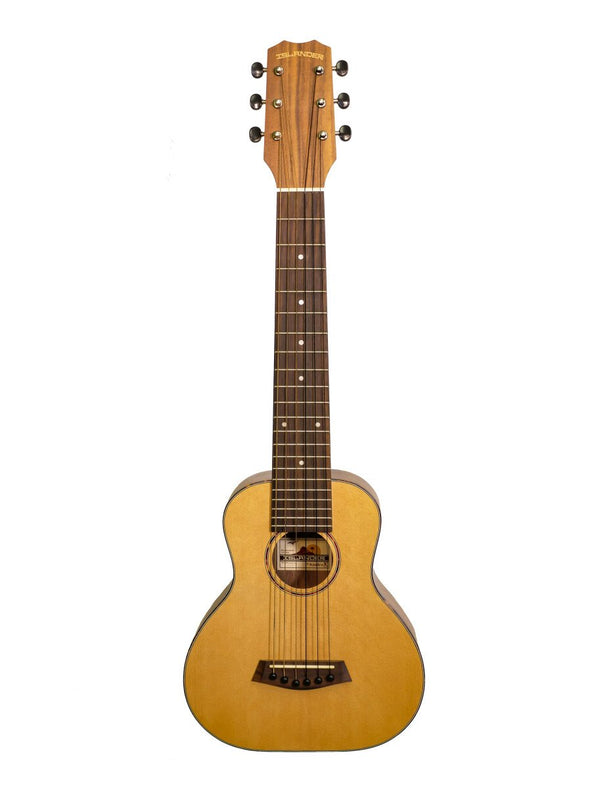 Islander Baritone Ukulele-Size Guitarlele with Solid Spruce Top - GL6-SA