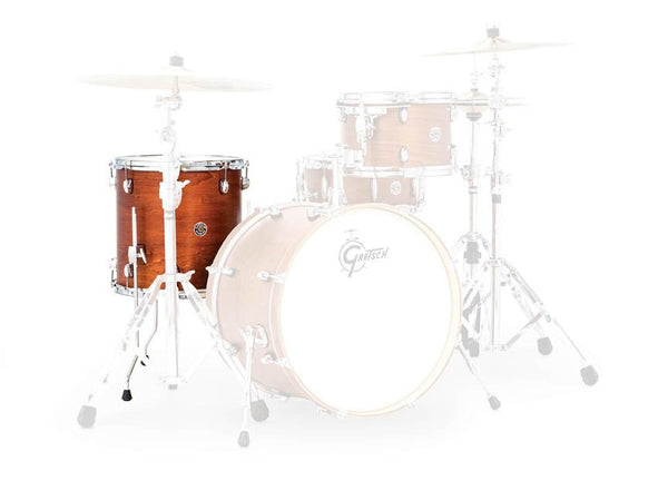 Gretsch Catalina Club 16x16 Floor Tom Drum - Satin Walnut Glaze - CT1-1616F-SWG