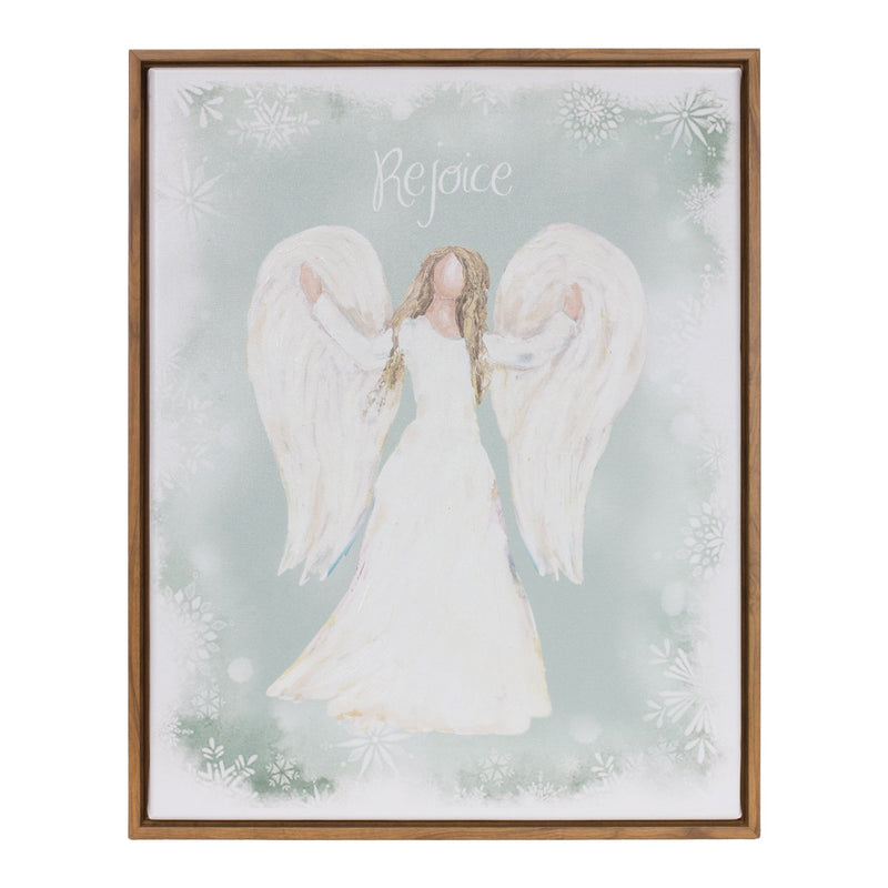 Winter Angel Canvas Wall Art (Set of 2)