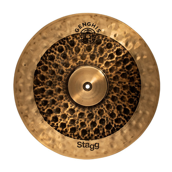 Stagg Dark Dual Series 19" Genghis Medium Crash Cymbal - GENG-CM19D