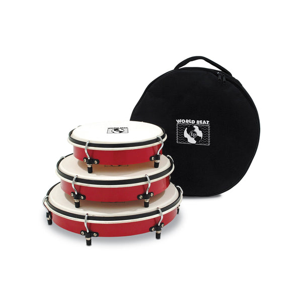 Latin Percussion World Beat Plenera Drums - Set of 3 - WB505