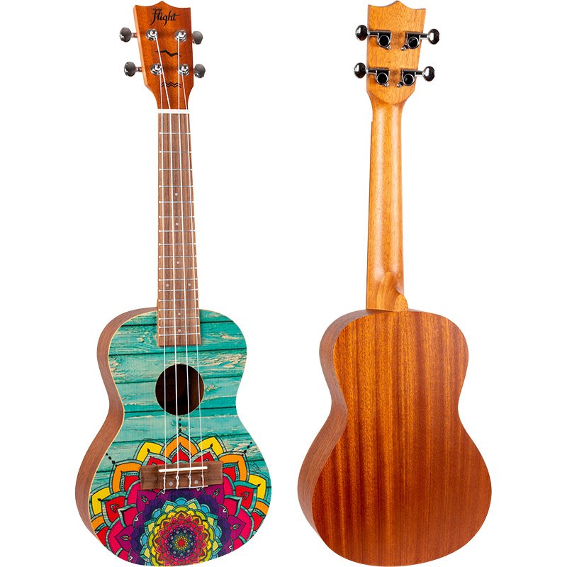 Flight Artist Series Mansion Concert Ukulele with Gig Bag - AUC-33 MANSION