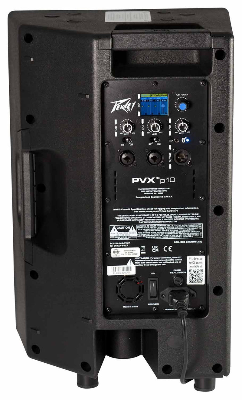 Peavey PVXp 10 Bluetooth 10” Powered Loudspeaker - PVXP10BLUETOOTH