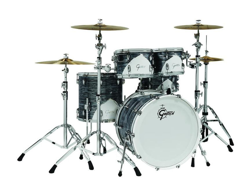 Gretsch Renown 57 5 Piece Drum Set - 22/10/12/16/14 - Silver Oyster Pearl Finish