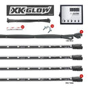 XKGLOW LED Underbody Accent Light Kit with (8) 24" Tubes - Multi-Color XK041006