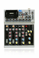 GLI Pro GXL40 4-channel Mixing Board w/ iPhone 4 Dock Built-In 48V Phantom Power