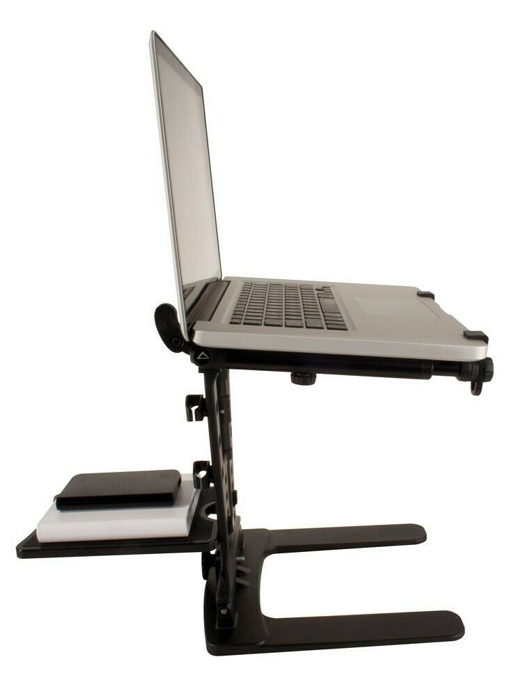 Ultimate Support LPT1000QR Hyperstation QR 5/8” Thread Mountable Laptop/DJ Stand