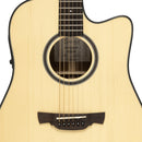 Crafter Able 600 Dreadnought Electric Acoustic Guitar - Spruce - ABLE D600CE N