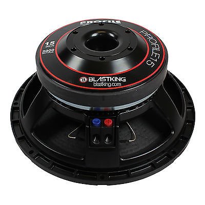 Blastking PROFILE15 15" 2000 Watts High Output Woofer