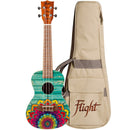 Flight Artist Series Mansion Concert Ukulele with Gig Bag - AUC-33 MANSION