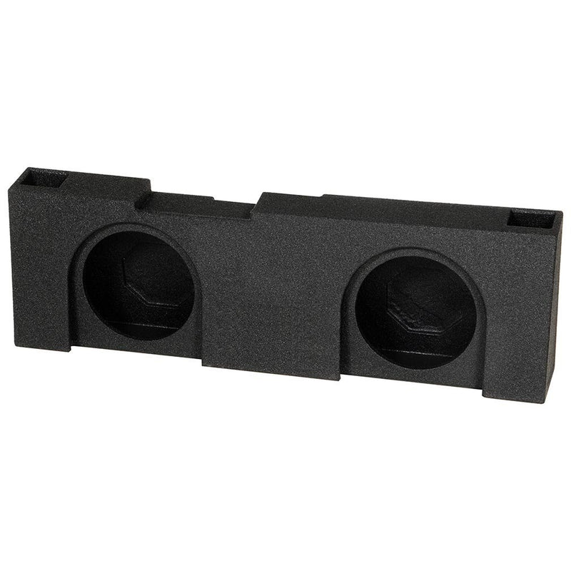 QPower QBOMB Chevy/GMC Crew Cab '14-18 Dual 12 Empty Woofer Box QBGMC14212