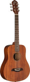 Oscar Schmidt OGM8M Mini Acoustic Travel Guitar Mahogany - OGM8M