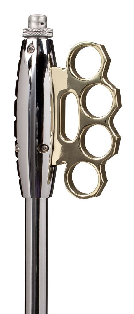 Ultimate Support 'Are You Talkin To Me?' Chrome Mic Stand w/ Gig Bag - CUSTOM1