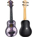 Flight Mandala Wood Soprano Travel Ukulele w/ Gig Bag - TUS-40 MW