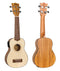 Flight Spruce & Zebrawood Electro-Acoustic Soprano Ukulele – DUS320 CEQ