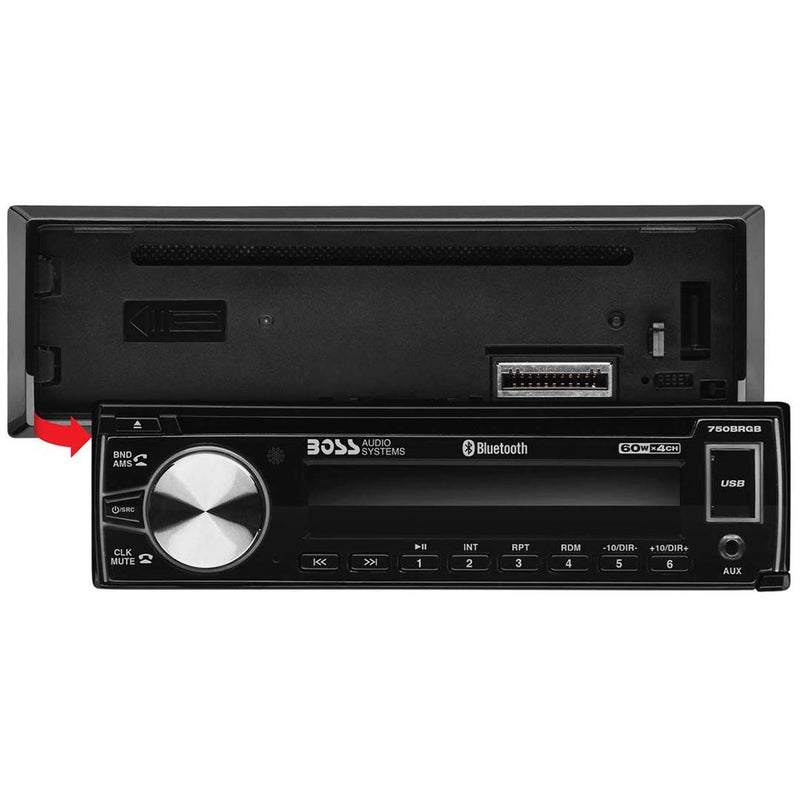 Boss Audio CD Receiver with Bluetooth 750BRGB