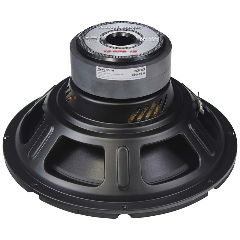 Audiopipe 12" Woofer 300W RMS/1000W Max Single 4 Ohm Voice Coil TS-PP2-12