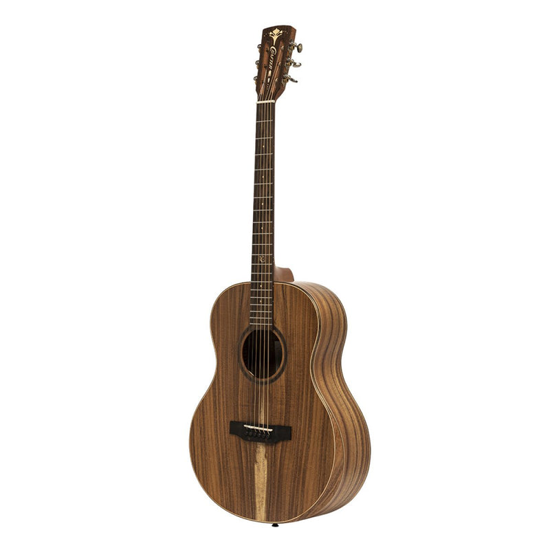 Crafter Big Mino Shape Left Handed Acoustic-Electric Guitar - Koa