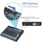 Pyle Pro Audio 8 Channels DJ Sound Mixer w/ Bluetooth - PMXU83BT