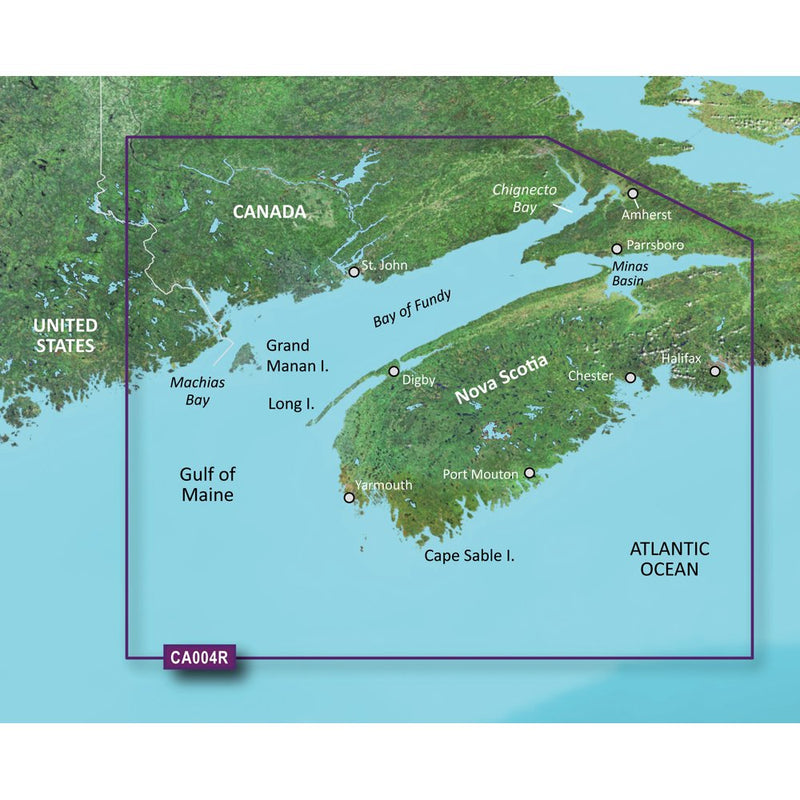 Garmin BlueChart® g3 Vision® HD - VCA004R - Bay of Fundy - microSD™/SD™