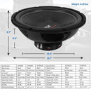 Pyle Power Series 15" 2000 Watts Dual Voice Coil 4 Ohm Subwoofer - PLPW15D