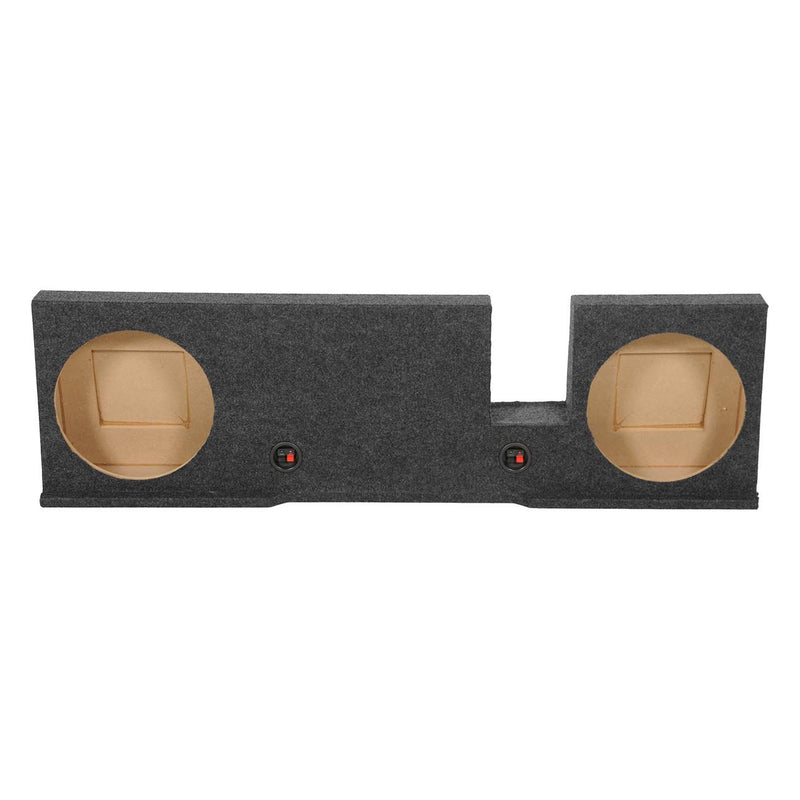 QPower Ford F-150 Super Crew '04-08 Dual 12 Sealed Empty Woofer Box BQFORD122004