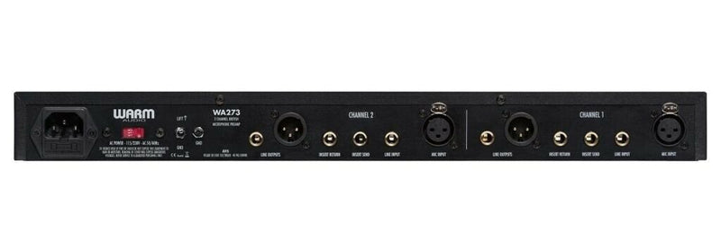 Warm Audio Dual Channel British Microphone Preamp - WA273