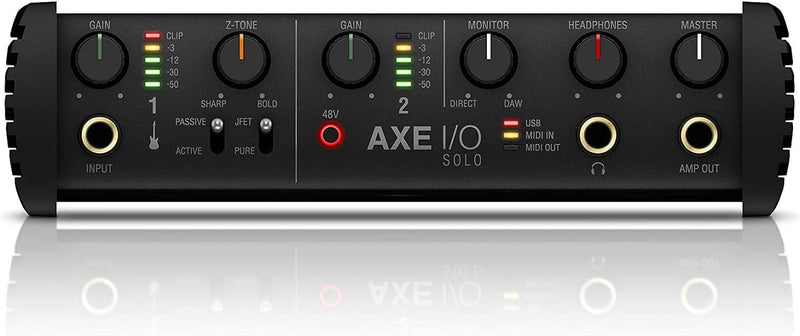 IK Multimedia Axe I/O Solo Compact 2-In/3-Out Audio Interface - AXEIOSOLO