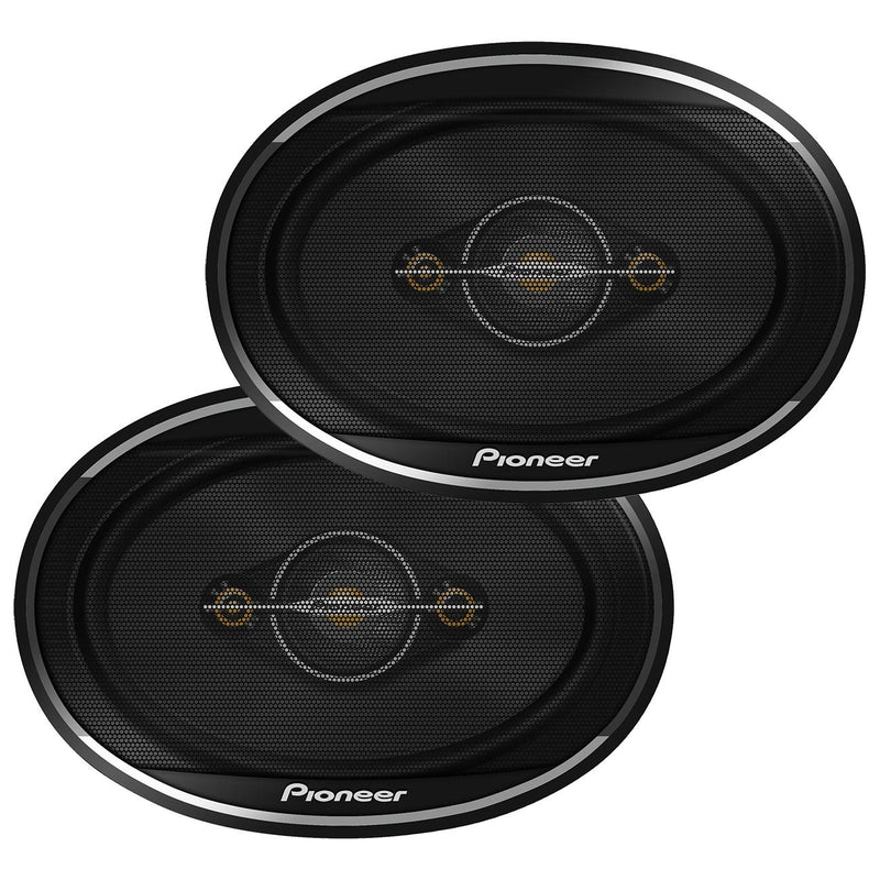 Pioneer 6x9" 4-Way Full Range Speakers Shallow Mount 450W Max / 90 RMS TS-A6961F