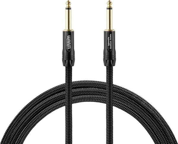 Warm Audio Premier 25' Instrument Cable - 1/4" TS - PREM-TS-25